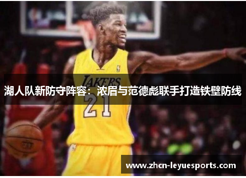 湖人队新防守阵容：浓眉与范德彪联手打造铁壁防线